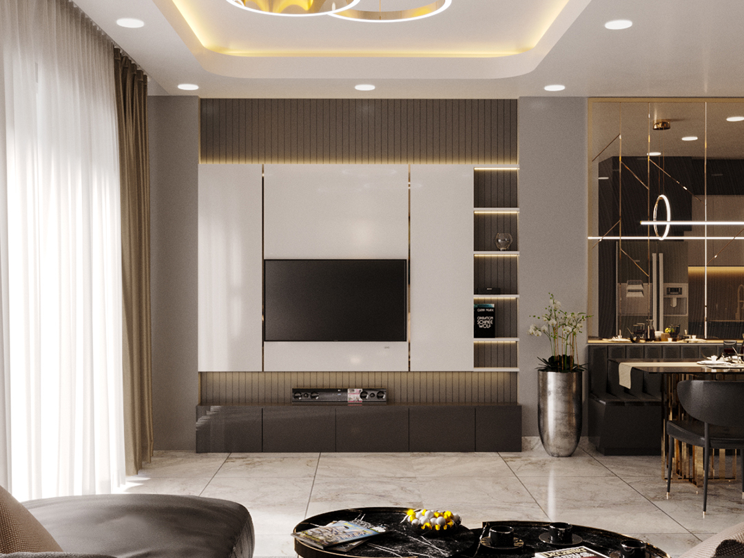 THIẾT KẾ CĂN HỘ CHUNG CƯ 85M2 – SUNRISE RIVERSIDE