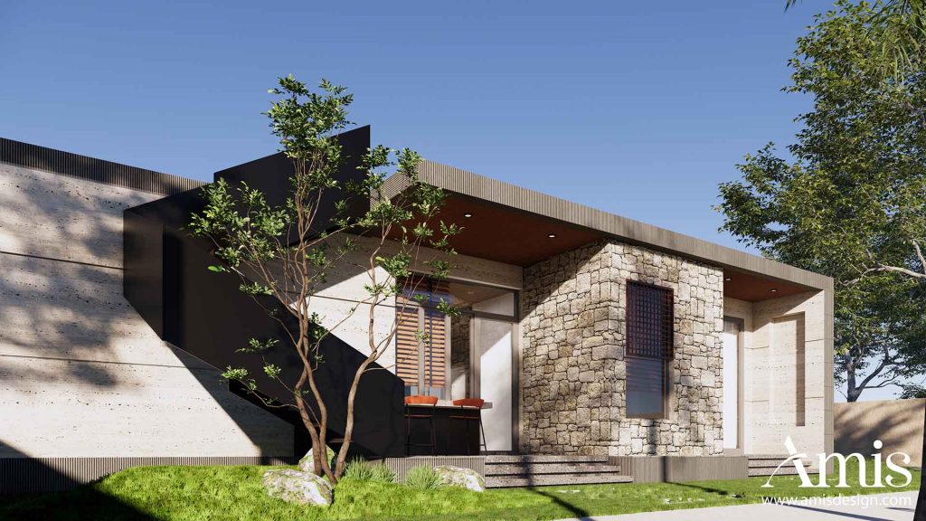 THIẾT KẾ BIỆT THỰ SÂN VƯỜN 2100M2 - CỦ CHI