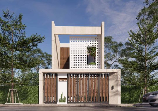 THIẾT KẾ NHÀ PHỐ 400M2 – BẾN TRE