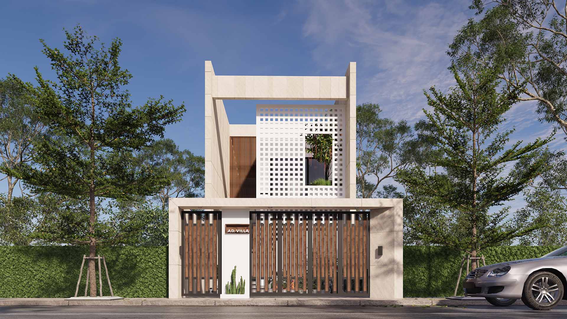 THIẾT KẾ NHÀ PHỐ 400M2 – BẾN TRE