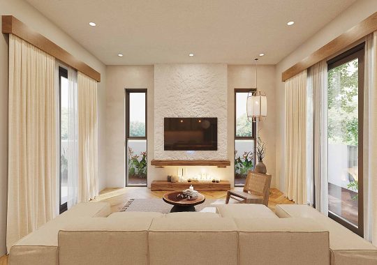THIẾT KẾ NỘI THẤT BIỆT THỰ SONG LẬP 364M2 – SWANBAY