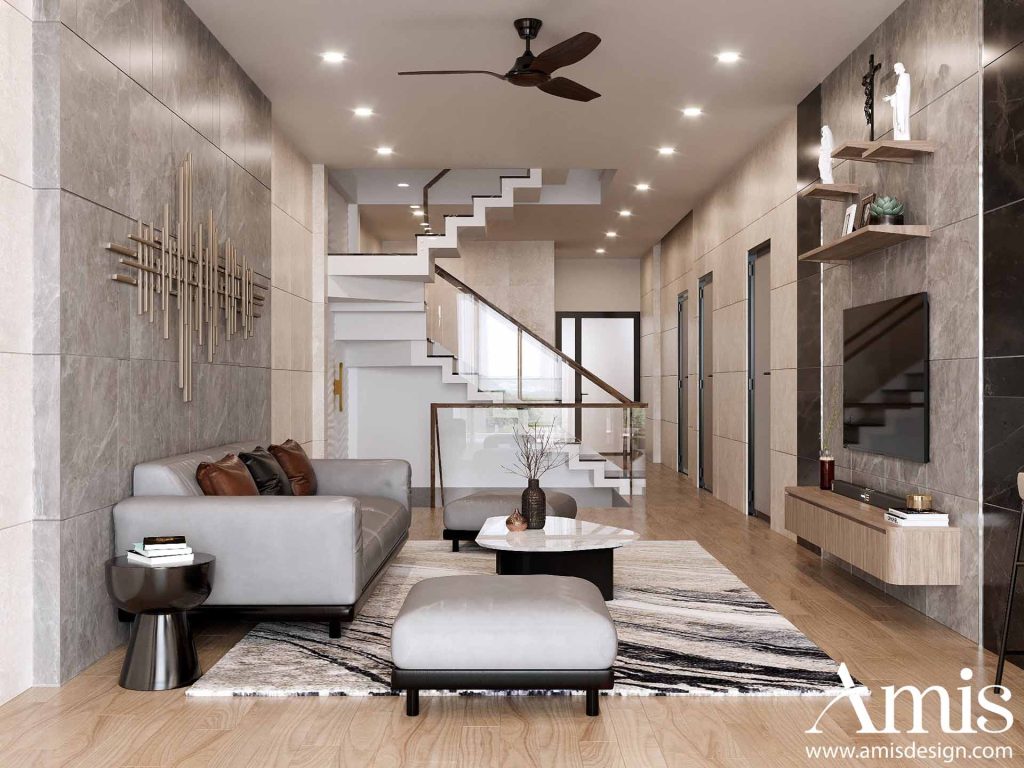 THIẾT KẾ NỘI THẤT NHÀ PHỐ HIỆN ĐẠI
