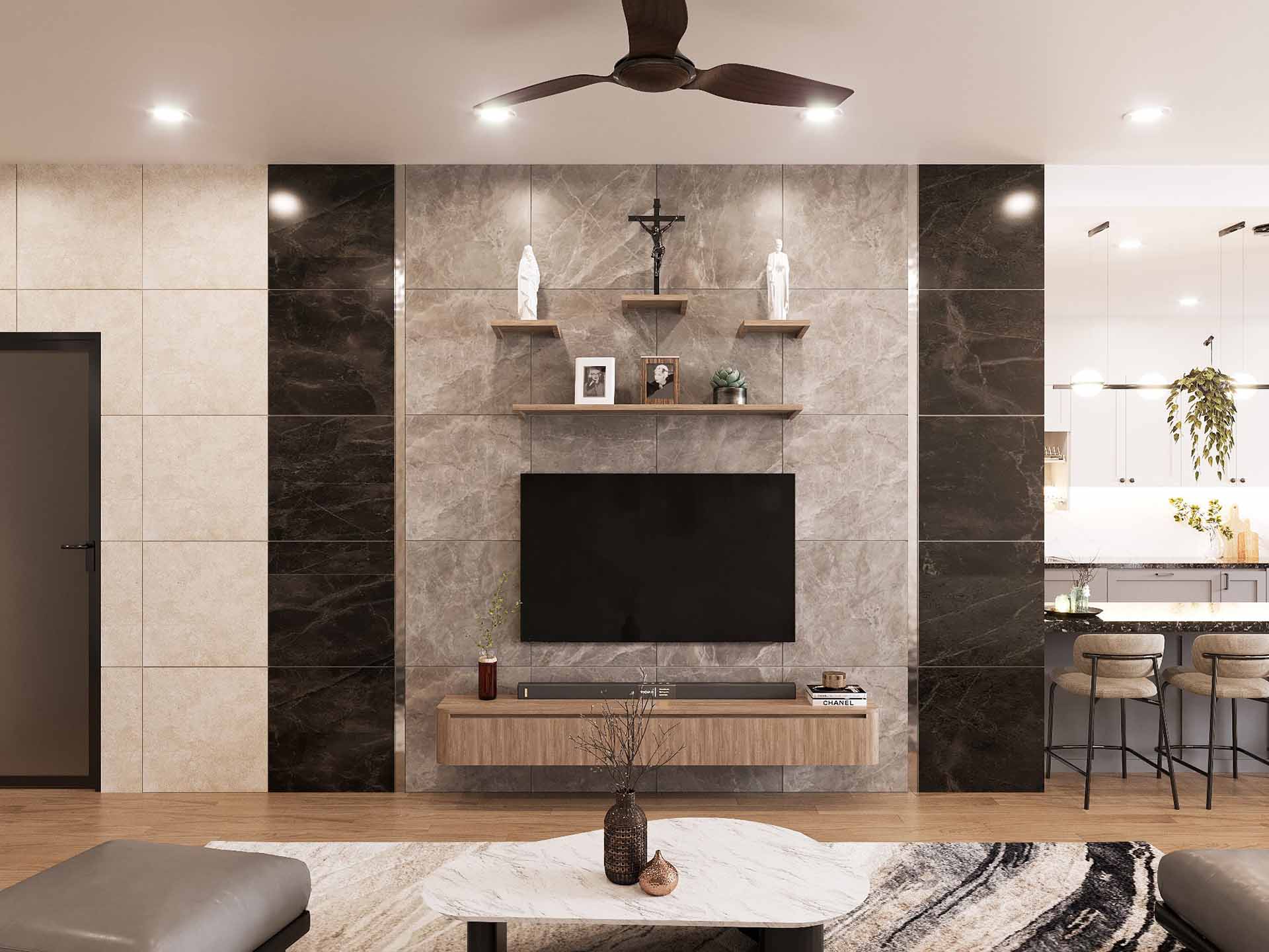 THIẾT KẾ NỘI THẤT NHÀ PHỐ 250M2 – TÂN PHÚ