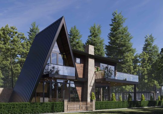 THIẾT KẾ BIỆT THỰ NGHỈ DƯỠNG 300M2 – BẢO LỘC