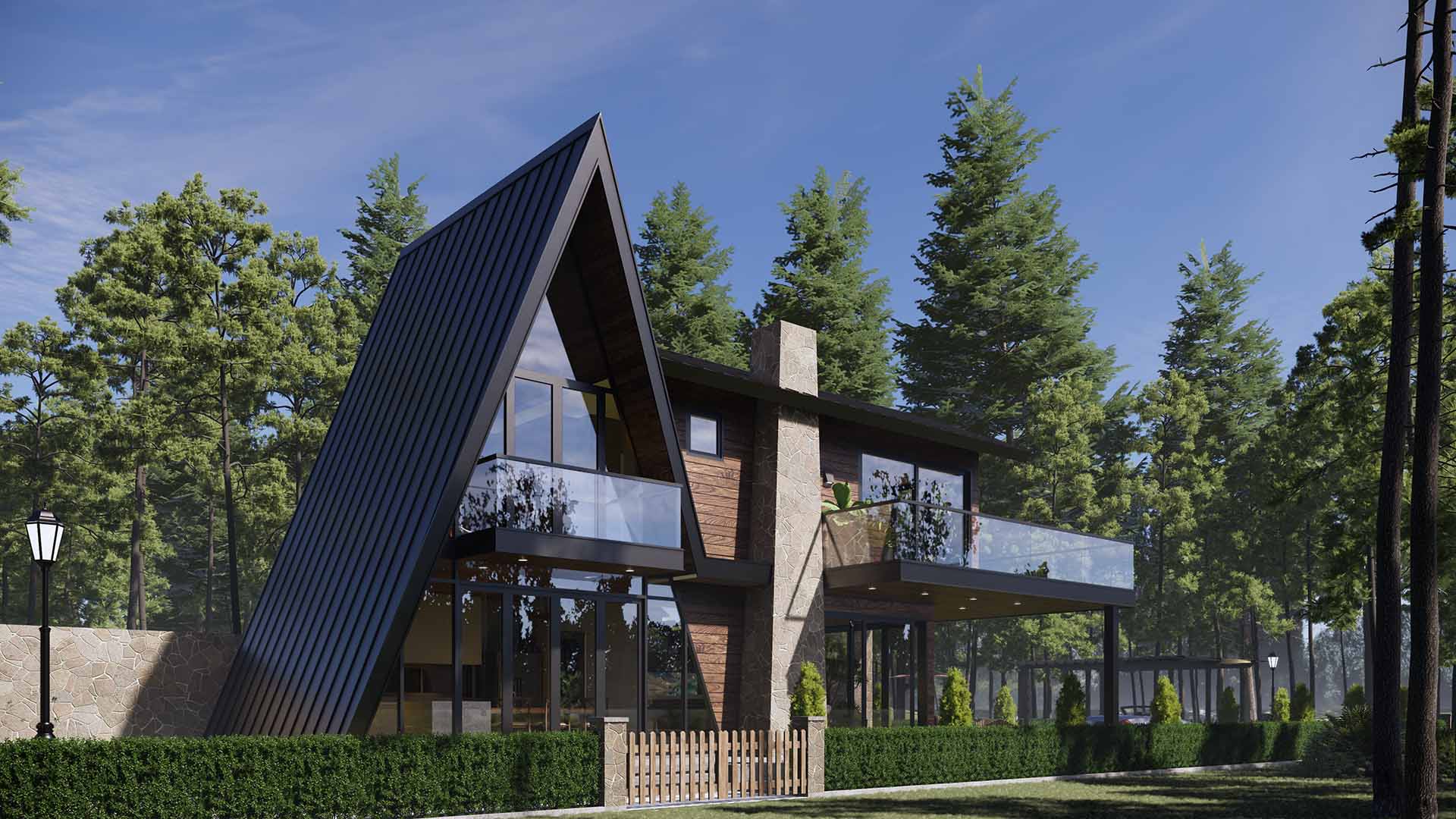 THIẾT KẾ BIỆT THỰ NGHỈ DƯỠNG 300M2 – BẢO LỘC