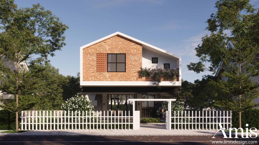 THIẾT KẾ KIẾN TRÚC NHÀ PHỐ 2 MẶT TIỀN