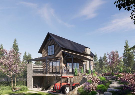 THIẾT KẾ VILLA NGHỈ DƯỠNG 1500M2 – ROSE VILLA
