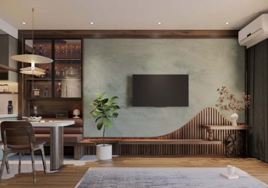 THIẾT KẾ CĂN HỘ DU LỊCH 55M2 – CSJ TOWER VŨNG TÀU