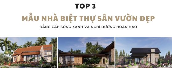 MẪU NHÀ BIỆT THỰ SÂN VƯỜN ĐẸP