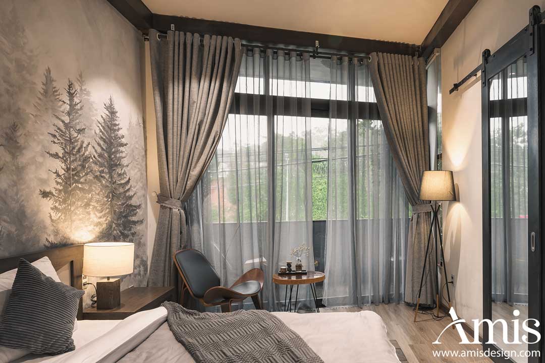 Thiết kế thi công nội thất homestay Pinus casa | Amis Design