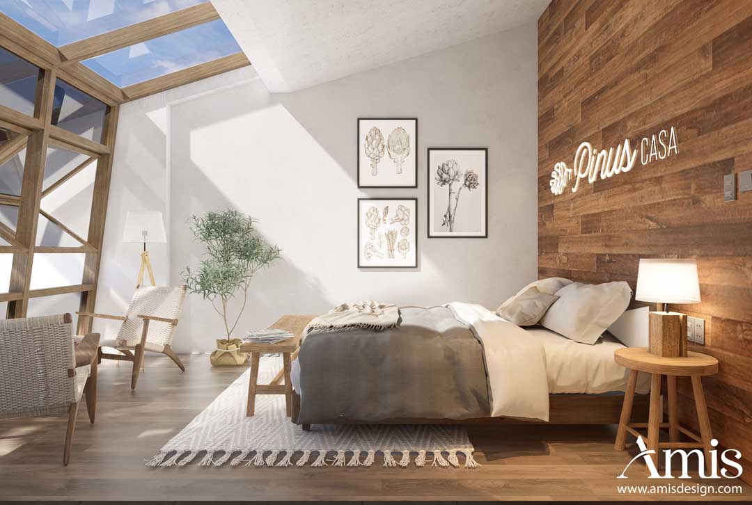 Thiết kế thi công nội thất homestay Pinus casa | Amis Design