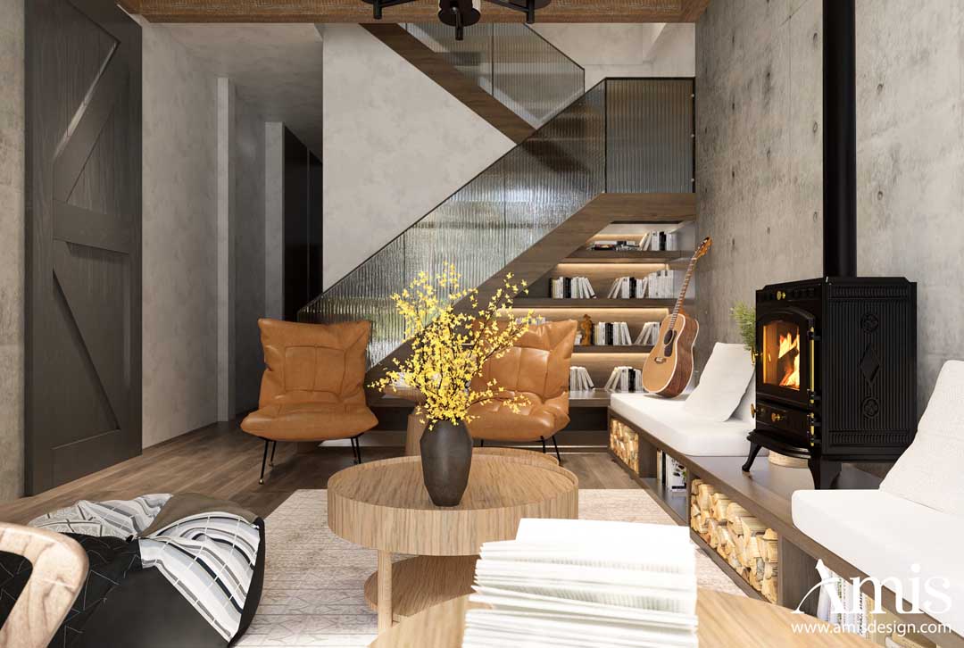 Thiết kế thi công nội thất homestay Pinus casa | Amis Design