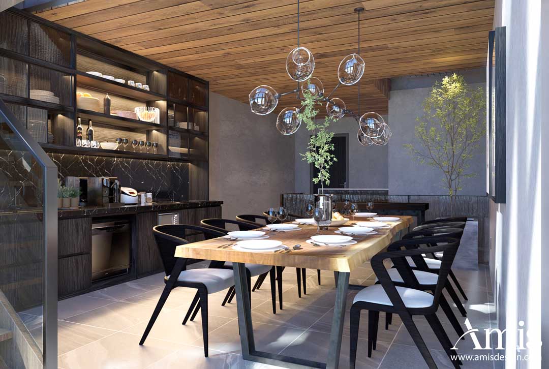 Thiết kế thi công nội thất homestay Pinus casa | Amis Design