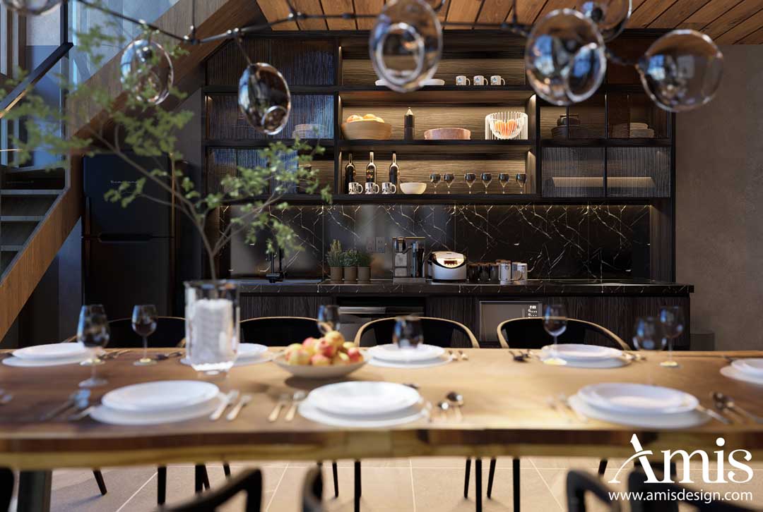 Thiết kế thi công nội thất homestay Pinus casa | Amis Design
