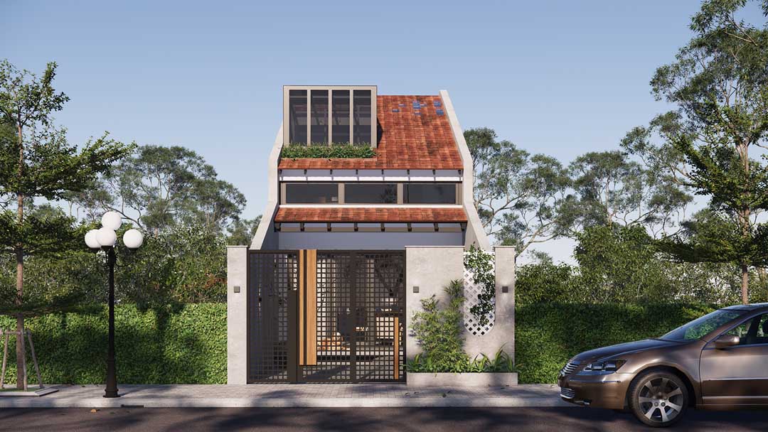 amis design thiet ke nha pho 250m2 long an bia
