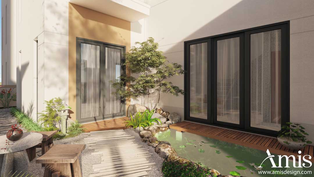 BIỆT THỰ SÂN VƯỜN PHONG CÁCH NHẬT 