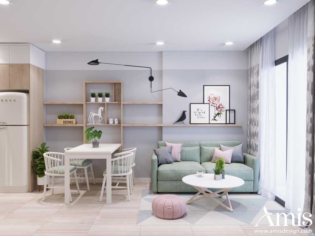 Thiết kế nội thất căn hộ 55m² tại Vinhomes Grand Park