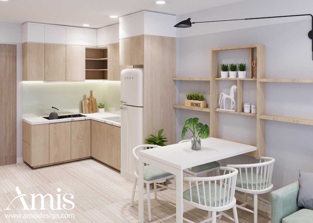 Thiết kế nội thất căn hộ 55m² tại Vinhomes Grand Park