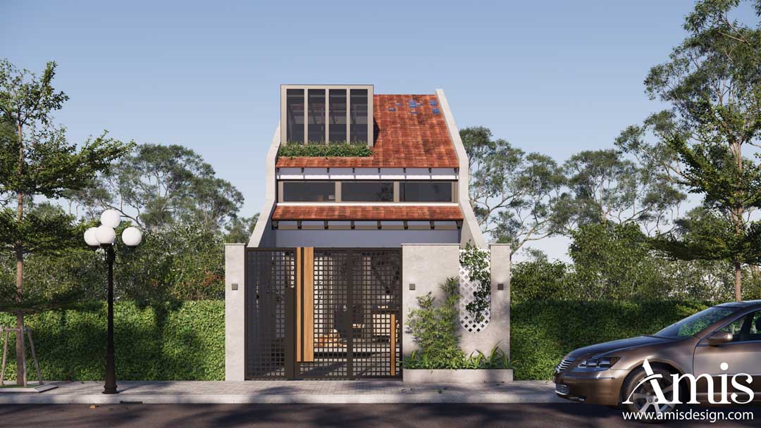 TOP 3 DỰ ÁN THIẾT KẾ NHÀ PHỐ CAO CẤP CỦA AMIS DESIGN: MANG THIÊN NHIÊN VÀO TỪNG NGÔI NHÀ 7 Thiết kế nhà phố cao cấp Long An