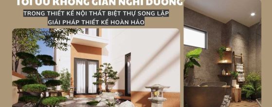 Tối ưu không gian nghỉ dưỡng