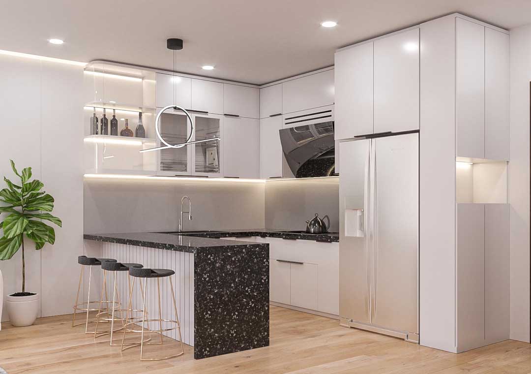 3 tông màu nội thất chung cư đẹp chuẩn xu hướng 2025
