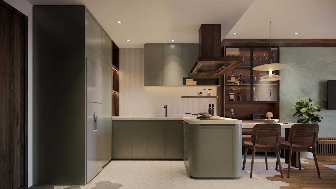 Phong cách kiến trúc phòng bếp | Amis Design