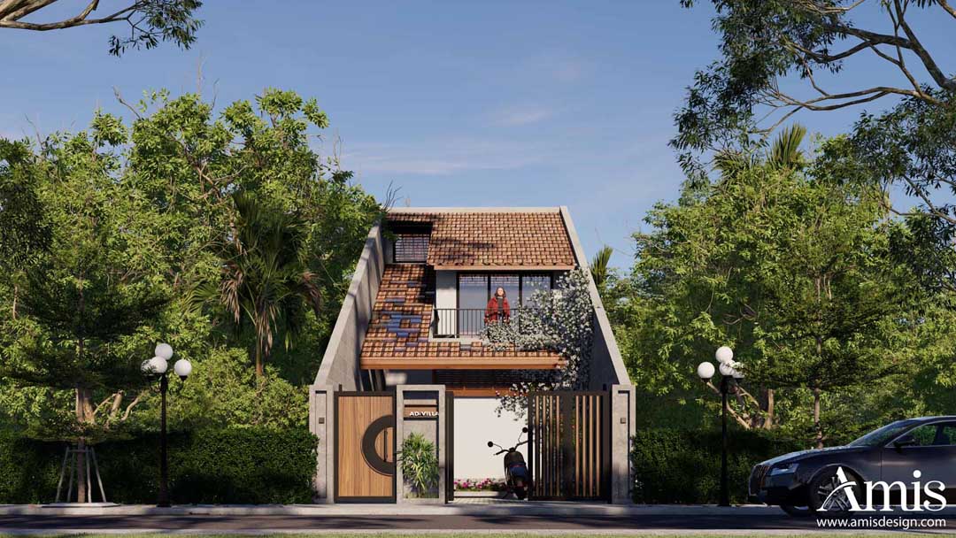 THIẾT KẾ NHÀ PHỐ THÔNG THOÁNG