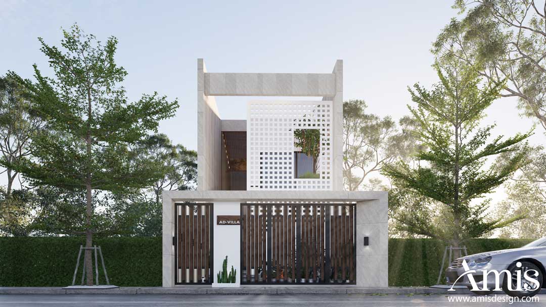 THIẾT KẾ NHÀ PHỐ THÔNG THOÁNG