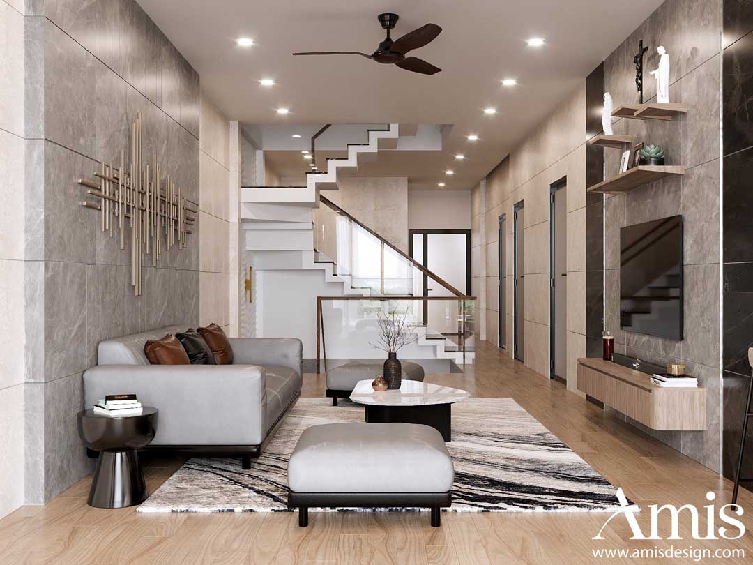 Thiết kế nội thất nhà phố
