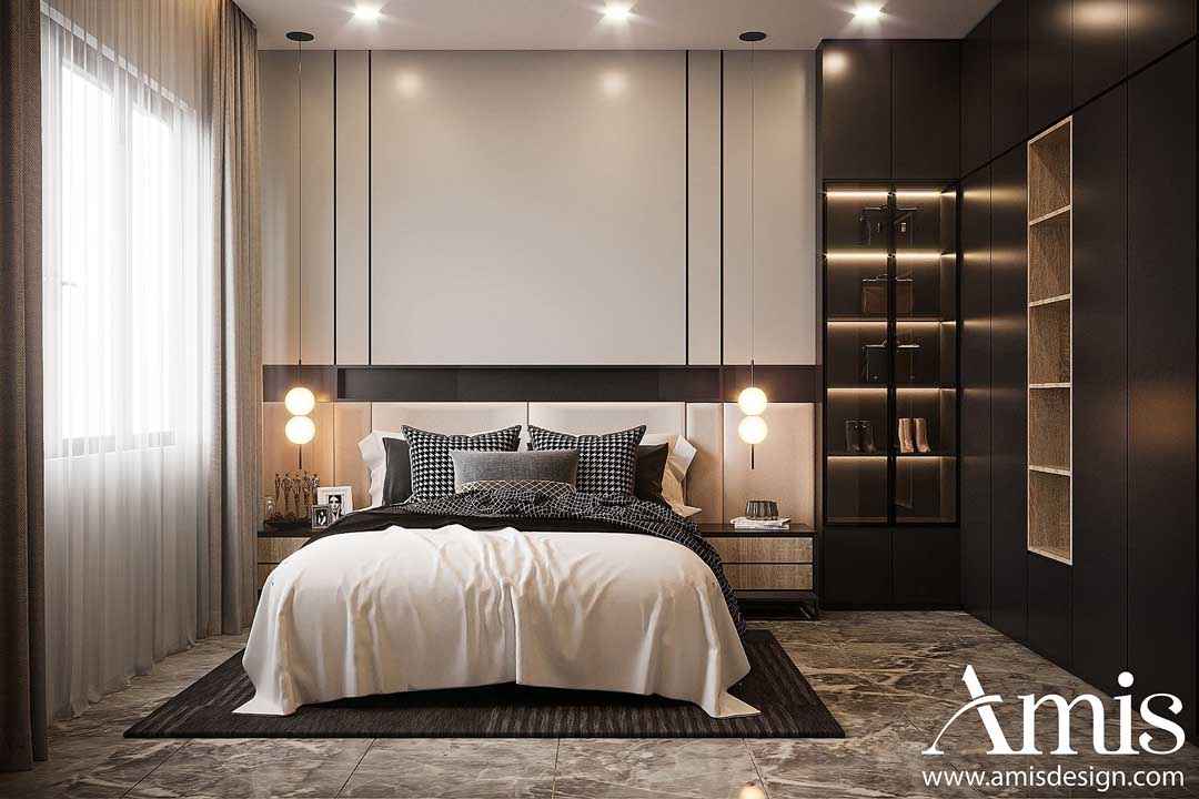 Thiết kế nội thất nhà phố | Phòng ngủ | Amis Design