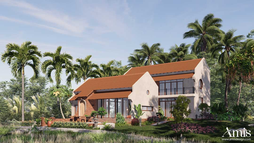 Chọn vật liệu phù hợp thi công biệt thự sân vườn bền theo thời gian | Amis Design