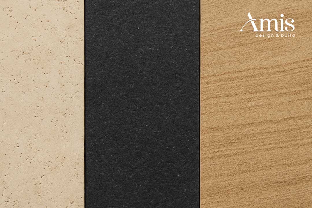 Màu sắc và kết cấu của đá tự nhiên | Amis Design