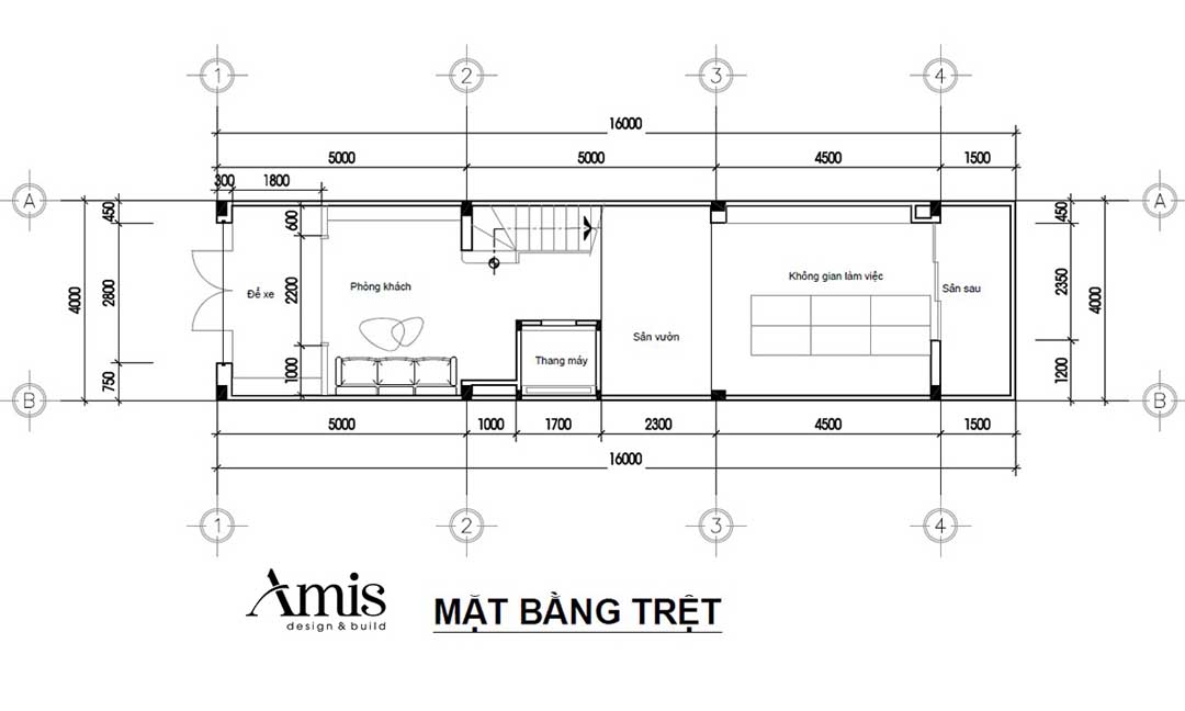 THIẾT KẾ NHÀ PHỐ KẾT HỢP VĂN PHÒNG LÀM VIỆC: GIẢI PHÁP TỐI ƯU CHO KHÔNG GIAN ĐA CHỨC NĂNG HIỆN ĐẠI