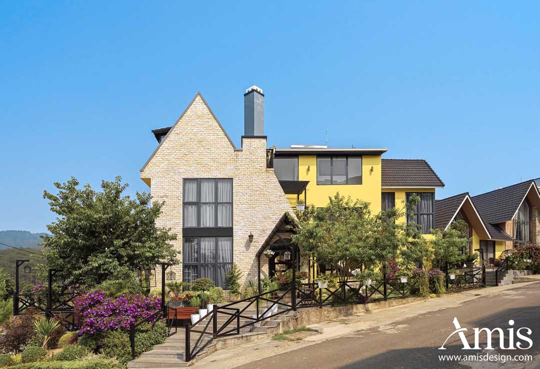 TIÊU CHUẨN THIẾT KẾ KIẾN TRÚC BIỆT THỰ NGHỈ DƯỠNG ĐỒI NÚI: GIẢI PHÁP TỐI ƯU CHO CÔNG TRÌNH ĐỊA HÌNH DỐC