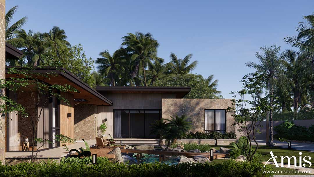 XU HƯỚNG THIẾT KẾ BIỆT THỰ SÂN VƯỜN 2026 – KIẾN TẠO KHÔNG GIAN SỐNG XANH CÙNG AMIS DESIGN