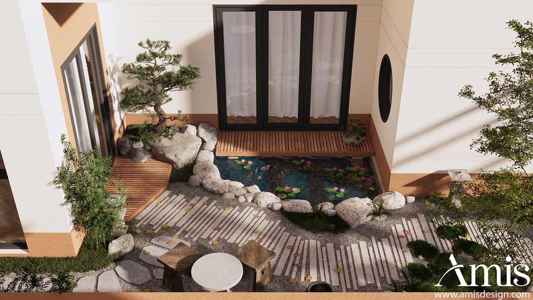 XU HƯỚNG THIẾT KẾ BIỆT THỰ SÂN VƯỜN 2026 – KIẾN TẠO KHÔNG GIAN SỐNG XANH CÙNG AMIS DESIGN