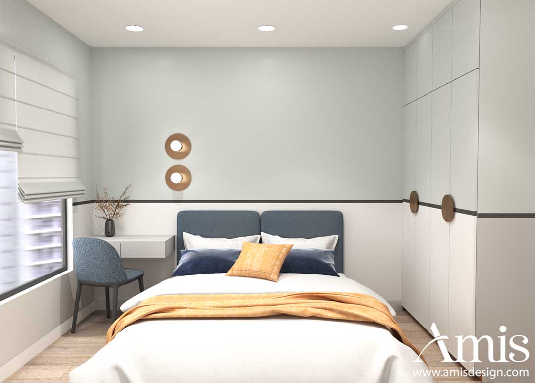 PHỐI MÀU NỘI THẤT: 6 CẶP MÀU HOÀN HẢO CHO PHÒNG NGỦ CHUNG CƯ – XU HƯỚNG MỚI 2026