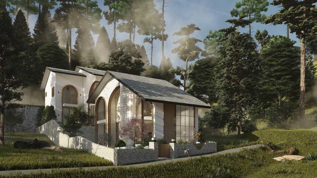 THIẾT KẾ SECOND HOME NGHỈ DƯỠNG KẾT HỢP HOMESTAY iYO 450m2