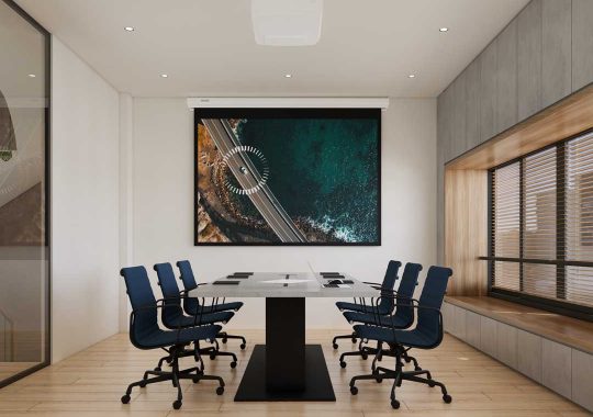 THIẾT KẾ NHÀ PHỐ KẾT HỢP VĂN PHÒNG 308M2 – TIẾN TRÍ HOME