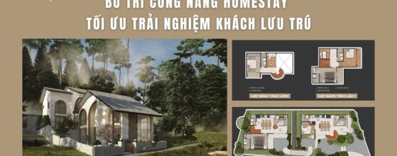BỐ TRÍ CÔNG NĂNG HOMESTAY TỐI ƯU TRẢI NGHIỆM KHÁCH LƯU TRÚ