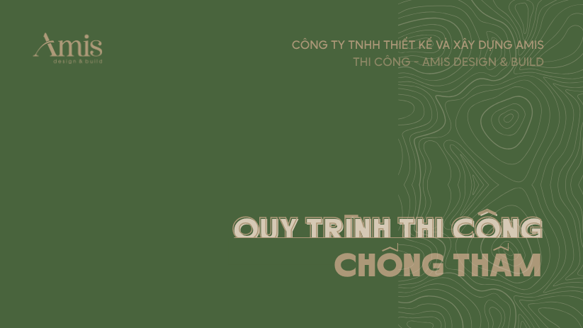 CHỐNG THẤM